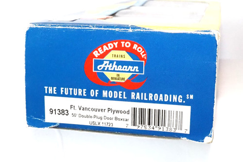 ESCALA HO---FT. MADERA CONTRACHAPADA VANCOUVER 50' CAJA COCHE NO 117231--MODELO ATHEARN | Condition: Used