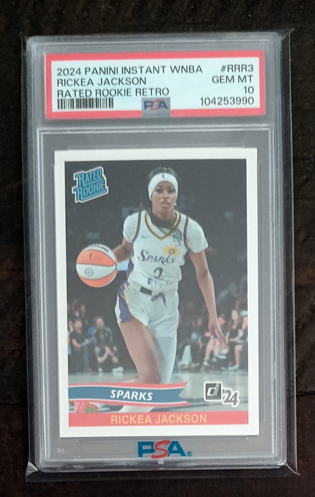2024 Panini Instant WNBA Retro Rated Rookie 💎ALL PSA 10💎 14 Card Set view 4
