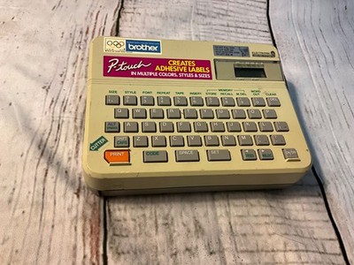 BROTHER P-TOUCH ELECTRONIC LABELING. PARTS OR REPAIR