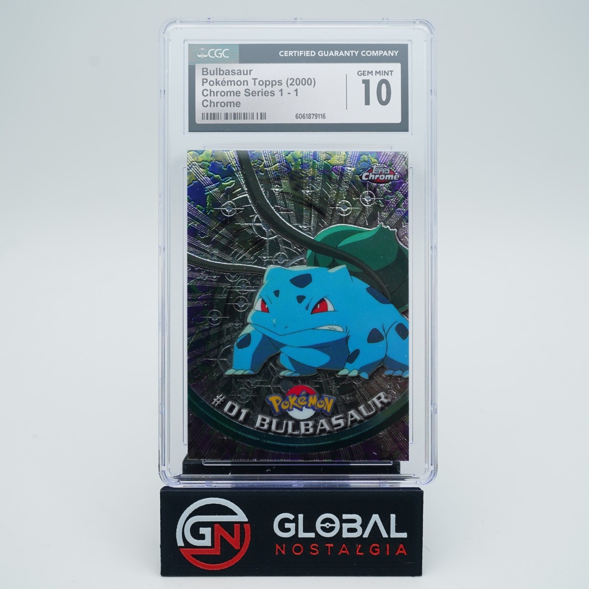Bulbasaur #1 Topps Chrome Series 1 2000 Pokemon POP 15 CGC 10 | eBay