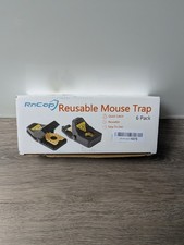 RnCop Reusable Mouse Trap, 6 Pack Heavy Duty High Sensitive Mice Catchers, Safe