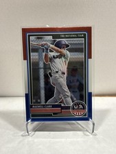 2023 Panini Stars & Stripes USA Baseball #42 Maxwell Clark Red, White, & Blue