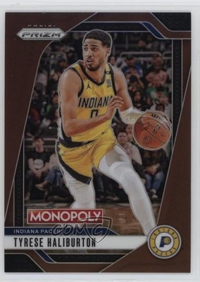 2024-25 Panini Prizm Monopoly Brown Prizm 234/299 Tyrese Haliburton #58 1bg9
