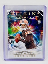 2025 Panini Origins Shedeur Sanders RC Cleveland Browns rookie QB #107
