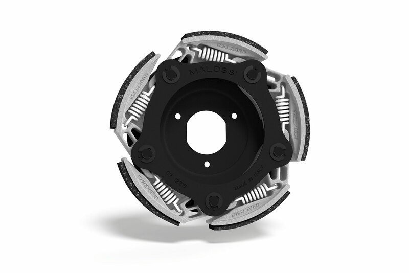 Embrayage centrifuge MALOSSI Delta réglable Ø135mm pour maxiscooter