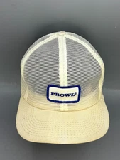K-Brand Prowl Trucker Cap Mens One Size Beige 6-Panel Adjustable Snapback Hat