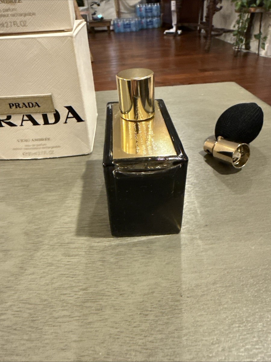 NEW L'Eau Ambree by PRADA Eau De Parfum Women Spray 2.7 oz 80 ml +