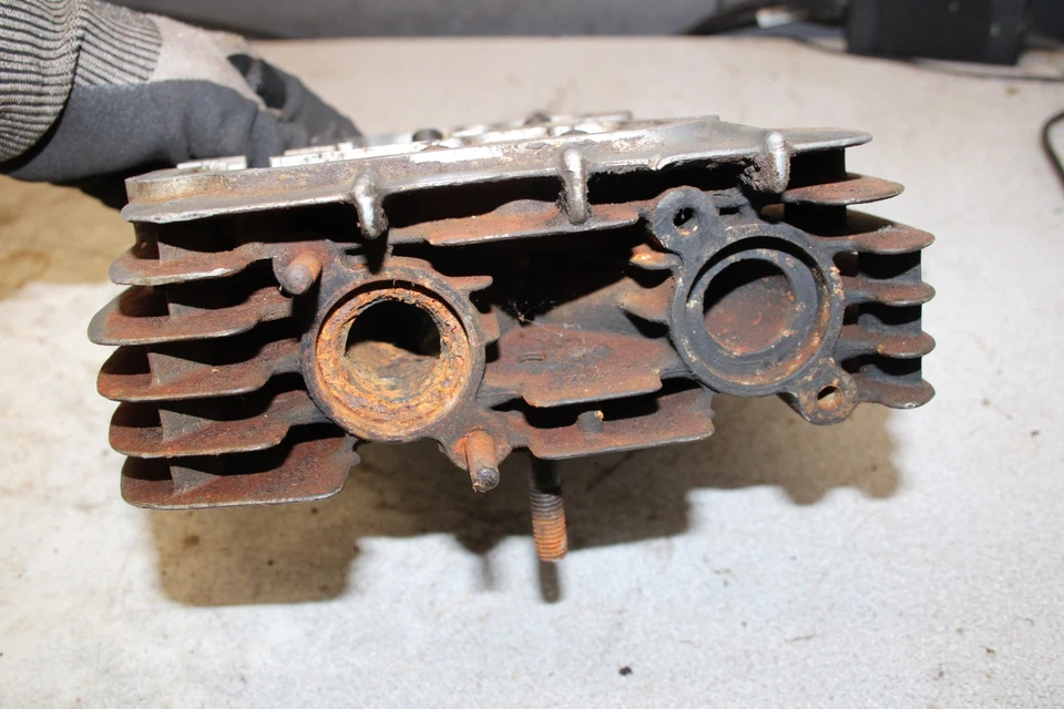1978 Honda XL250S ENGINE MOTOR CYLINDER HEAD 0946.UA - Image 4 of 4