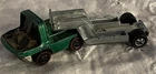 Vintage 1989 Hot Wheels Redline Blue Truck Heavyweights - Rolls Nicely