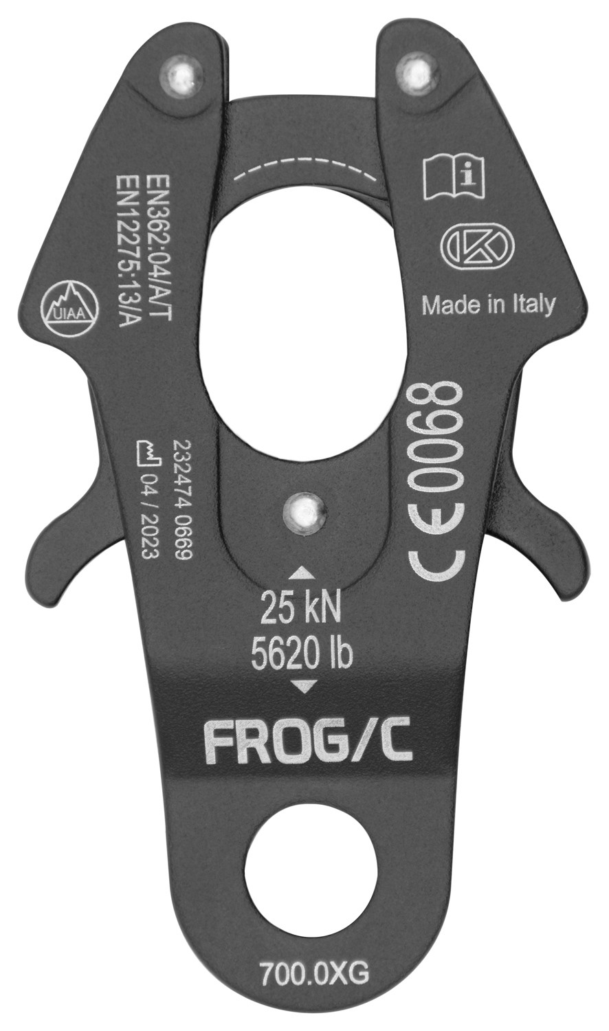 Кабельный разъем Kong Frog для подъемных болтов - Надежный защелкивающийся карабин 5990₽