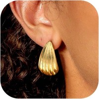 Ohrringe Silber Gold 14 Karat Vergoldet Hypoallergen Ohrstecker Damen MäDchen