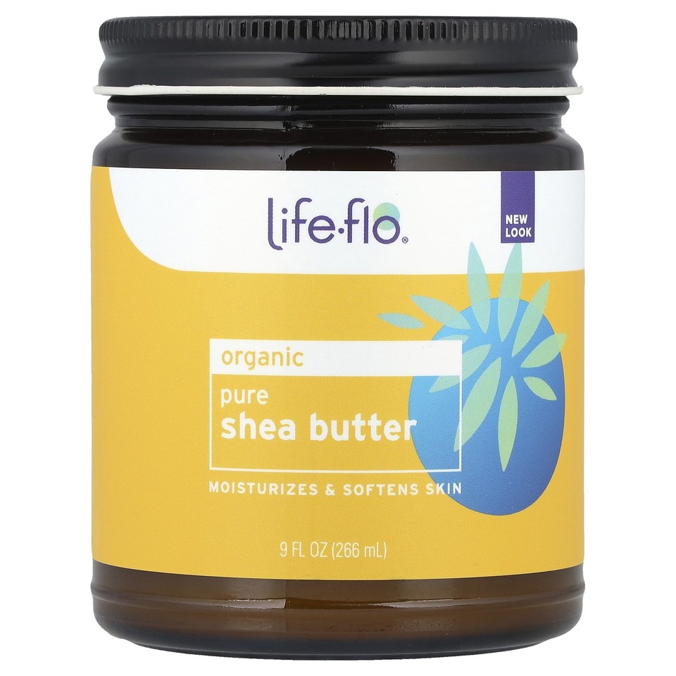 Organic Pure Shea Butter, 9 fl oz (266 ml)