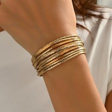 Multi-layer Magnetic Vintage Leather Bracelet For Women