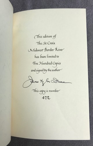 The St. Croix: Midwest border river (Rivers of America) ~ James Taylor Dunn; Ger - Picture 4 of 8