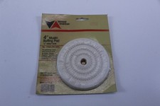 Vermont American 4" Muslin Buffing Pad 1/2" Arbor Hole #17542
