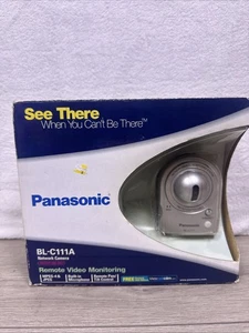 Panasonic Home Caméra réseau BL-C111A Avec cordons et instructions #M19