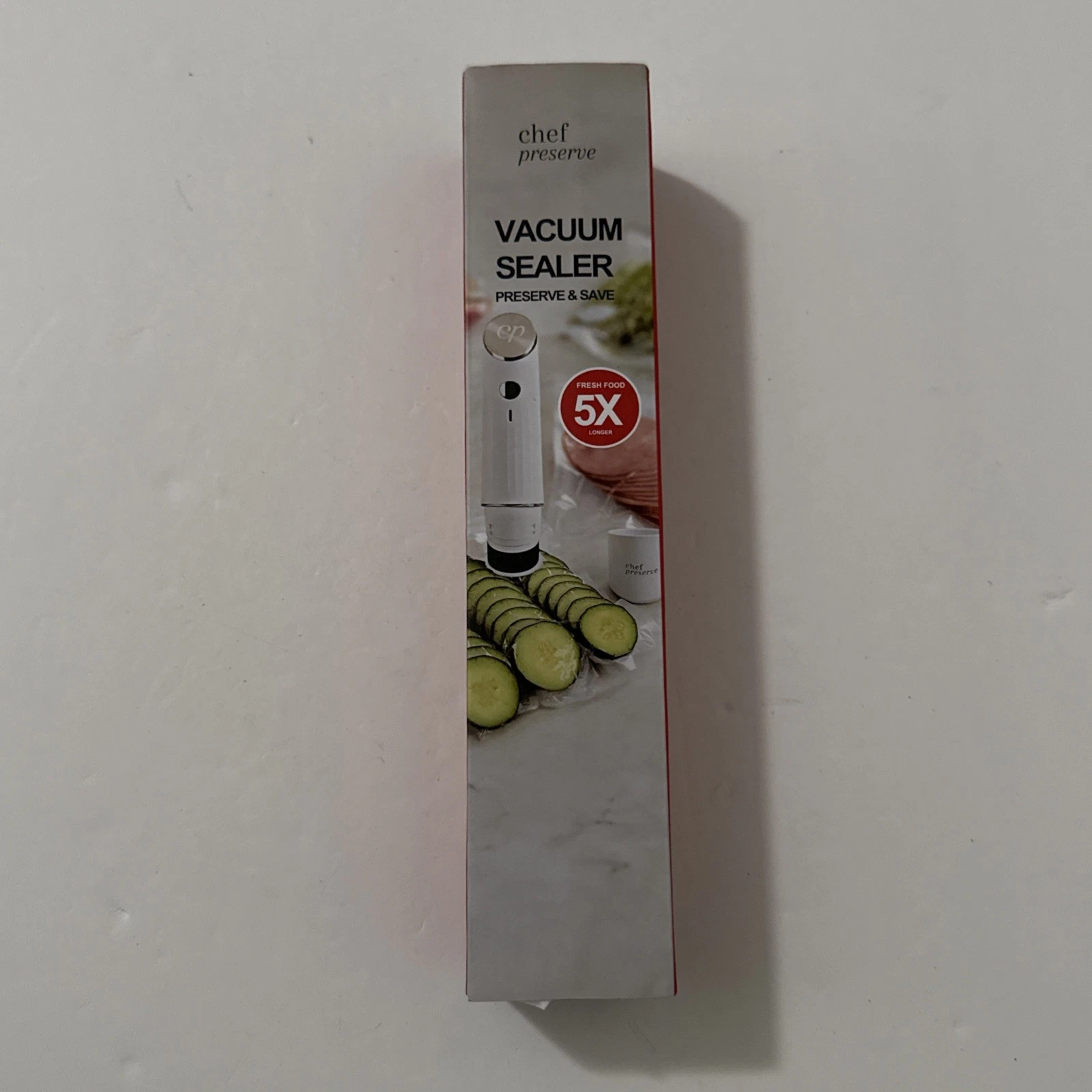 Chef Preserve Compact Vacuum Sealer Machine for Food - New In Box
Opens in a new window or tab
