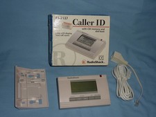CALLER ID DISPLAY UNIT - STANDALONE - RADIOSHACK 43-7137 - VINTAGE - BOXED