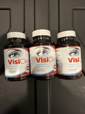 3-Pack VisiClear Advanced Eye Formula for Eyes Supplement Formula- 180  Capsules