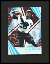 2018 Donte Jackson Rookie Card - Panini Blue Refractor Phoenix Rookies #157 . rookie card picture