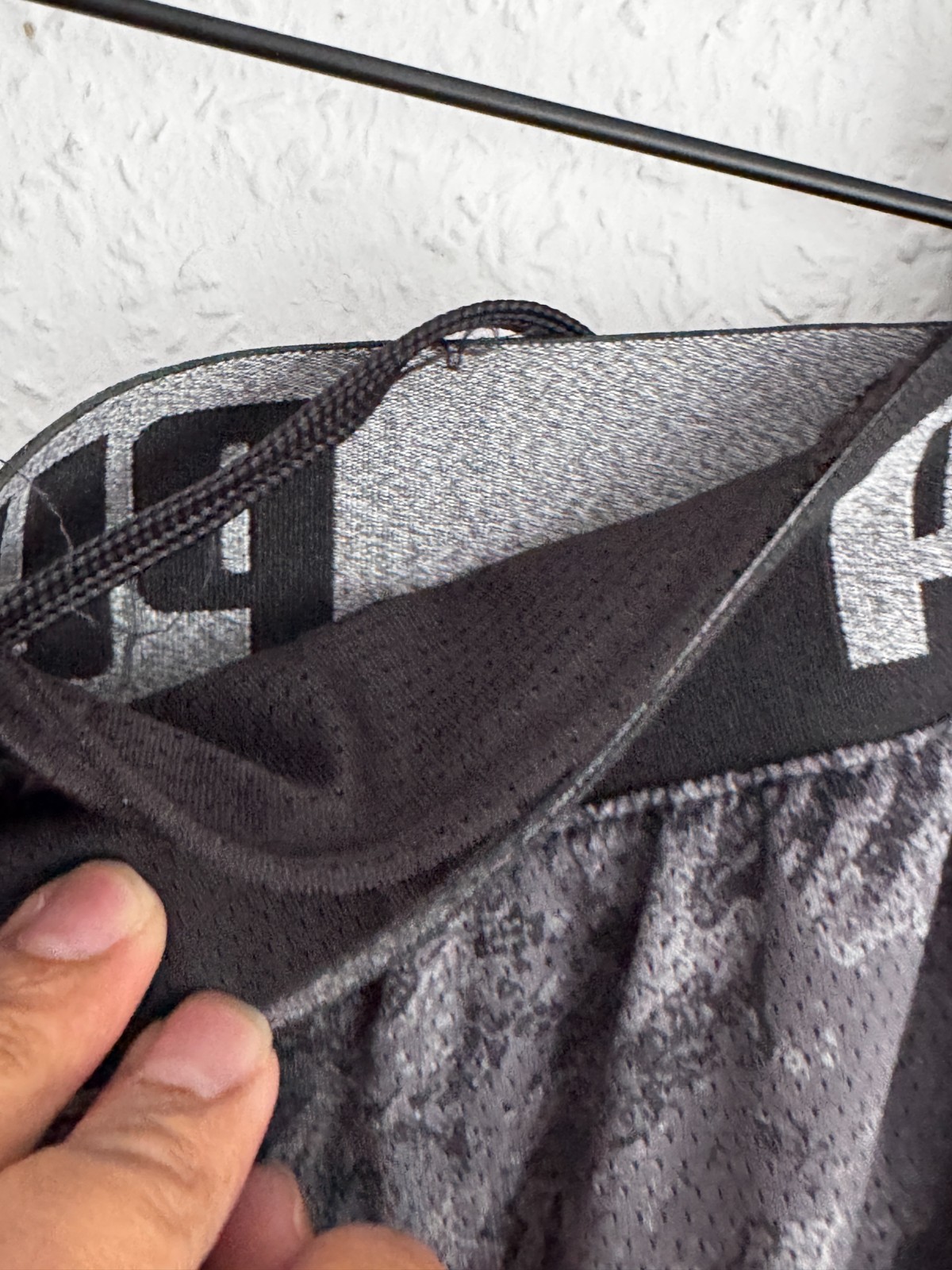 Puma Men’s Performance Training Shorts - Gray Digi-Camo Mesh - Size [Insert Size image 6