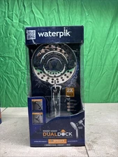 Waterpik 8-Spray Wall Mount Magnet Multi Height Handheld Shower Head 1.8 GPM