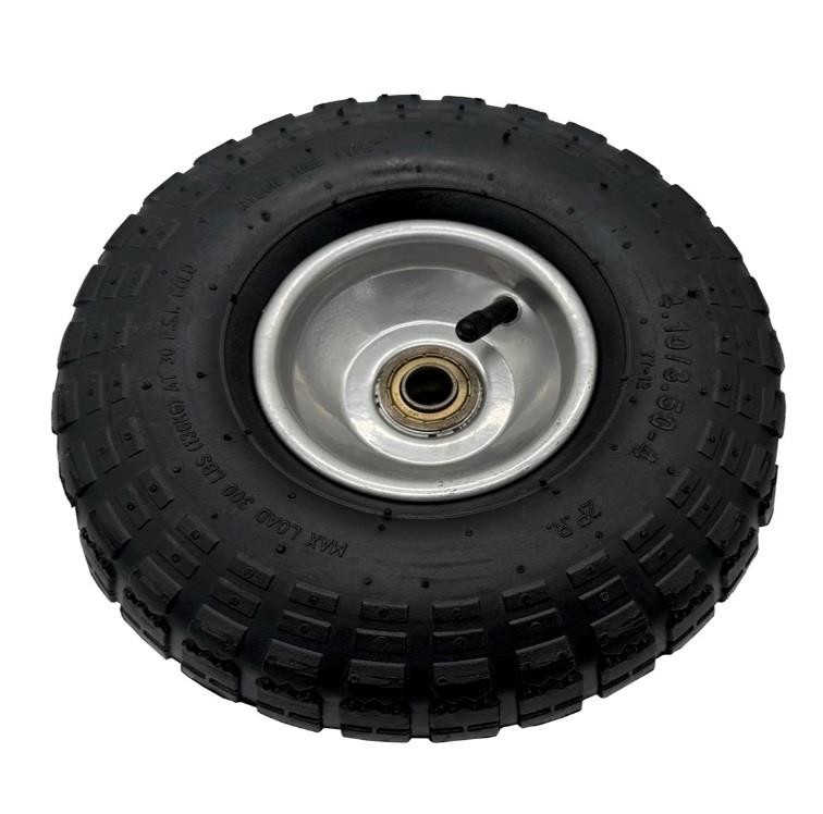 Sack Truck Tyre Replacement 10"" Diameter 16mm Bore 136kg Wheel Barrow S5657