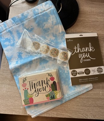 Small Business - Thank You Bundle | Stickers, Cards, Packaging