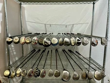 Wholesale Lot of 30 Golf Clubs - Wilson, Maxfli, and Mizuno Fairway Woods