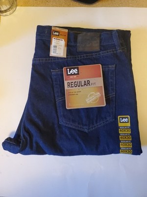 NWT Lee Men's Regular Fit Straight Leg Jeans Denim Pants Pepper Prewash 2008989