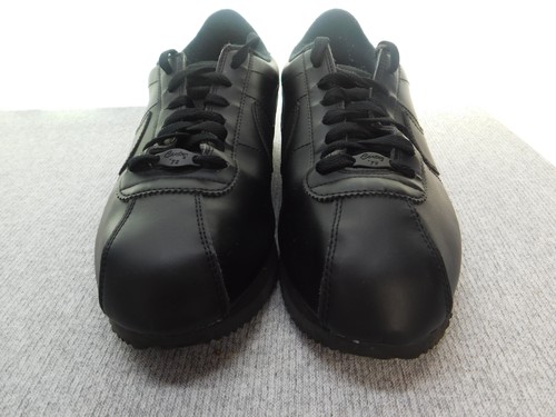 Chaussures Nike Cortez 72 homme pointure 11,5 cuir noir course classique 819719-001 - Photo 2 sur 10