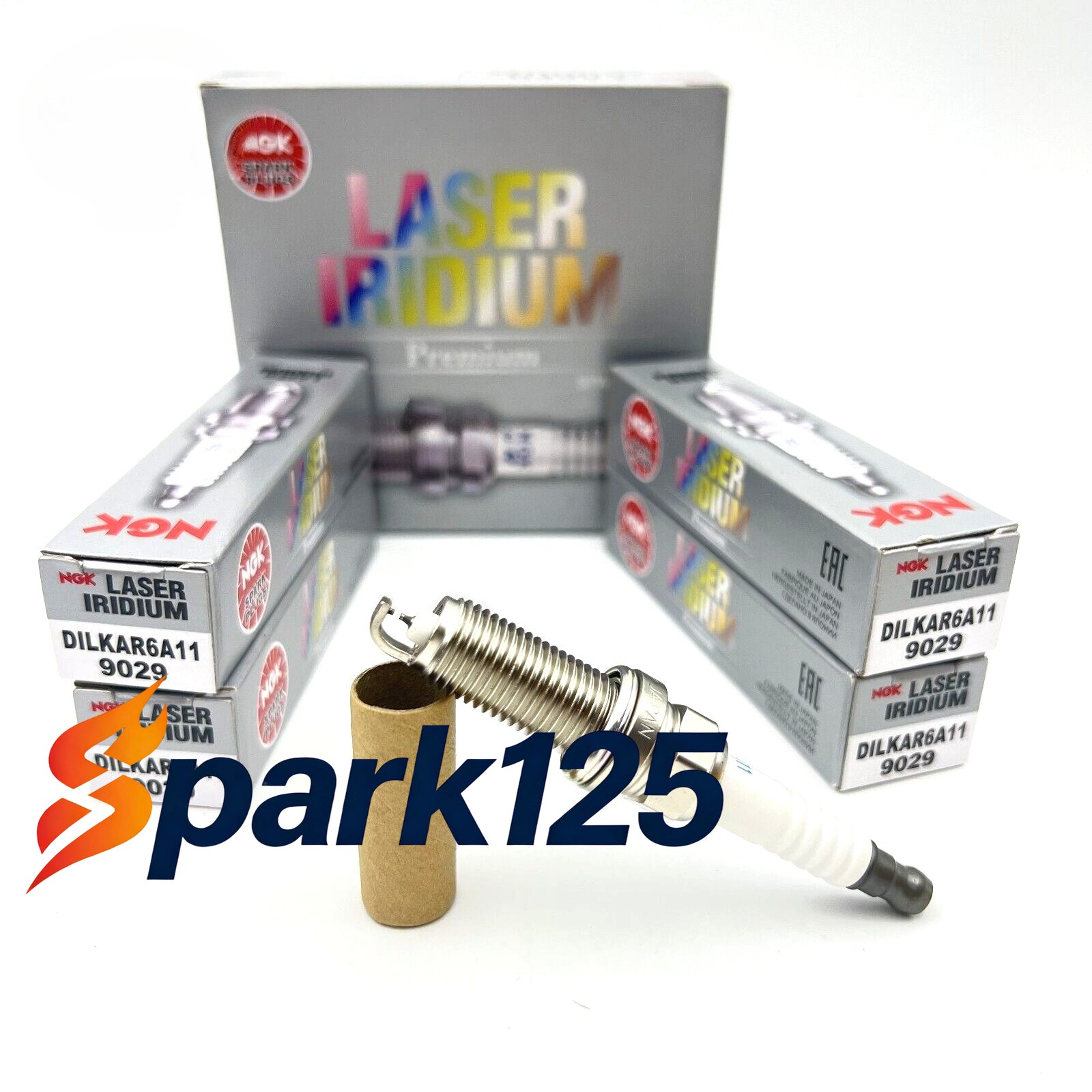 4x Spark Plugs Laser Iridium 9029 22401-JA01B For NGK Altima Rogue Sentra