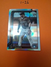 2025 Topps Chrome Update Series - Tim Tawa #USC104 Sepia Refractor (RC)