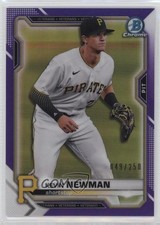 2021 Bowman Chrome Purple Refractor 49/250 Kevin Newman #65 16jo