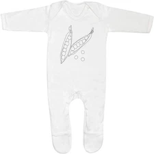 'Pea Pods' Baby Romper Jumpsuits / Sleep suits (SS054665)