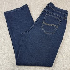 Lee Riders Jeans Women's 16M Blue Relaxed Fit Straight Leg High Rise 36x32