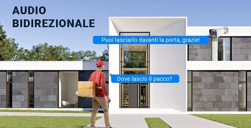 KIT IP POE 4K 8MPX AUDIO BIDIREZIONALE ONVIF 10 CANALI app HiAi - Foto 10 di 10
