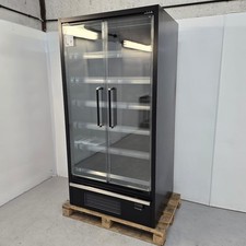 Multideck Double Fridge Upright Display Chilled Showcase Commercial Tefcold G...