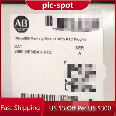 New Sealed AB 2080-MEMBAK-RTC Memory Backup, Data Log, Recipe ,High Accuracy RTC