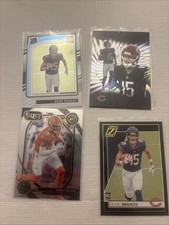 Chicago Bears Rome Odunze 4 Card Rookie Lot