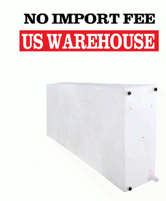 RecPro RV Fresh or Gray Water Holding Tank   100 Gallon, 26'' x 81'' x 11''