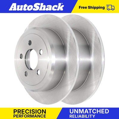 Rear Brake Rotors Pair 2 for 2008-2012 Jeep Liberty 2007-2011 Dodge Nitro 3.7L