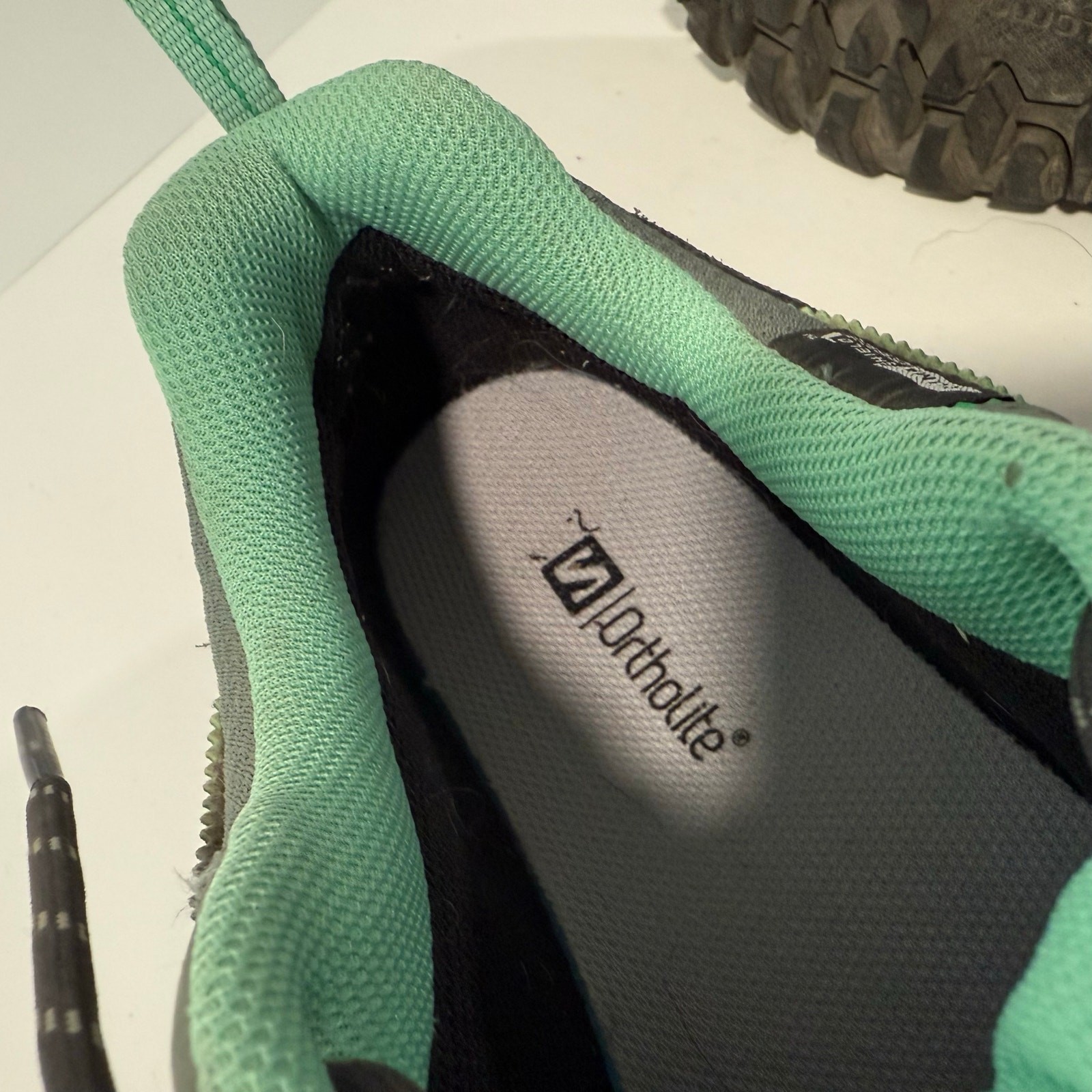 Salomon Donna Ellipse Trail Sneakers Scarpe da Corsa Basse Grigio Impermeabili 9 5