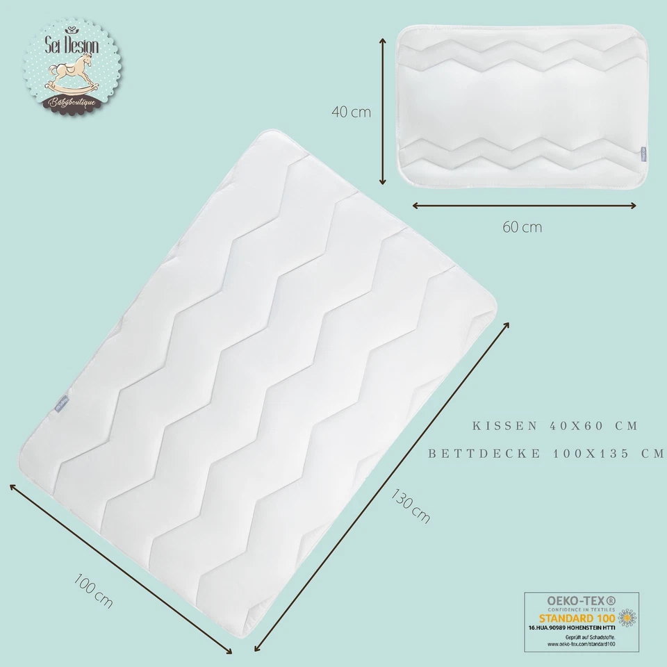 Juego Cama Infantil Almohada 40x60 cm + Edredón 100x135 Antialérgico - Imagen 4 de 4