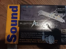 SOUND BLASTER AUDIGY SE SB0570 PCI 7.1 CH SOUND CARD Vintage Still Sealed Rare