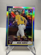 Topps 2025 Update 1990 Topps Baseball Nick Kurtz Athletics Rookie #U90-17