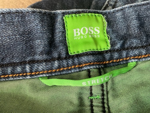 Jeans uomo Boss elasticizzato etichetta verde taglia 34/32 - Foto 8 di 14