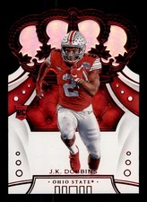 2020 Panini Chronicles Draft Picks #32 J.K. Dobbins Crown Royale Draft Picks