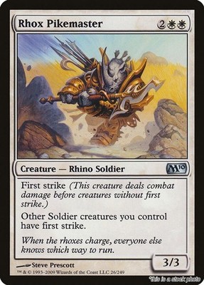 MTG Rhox Pikemaster [M10 - 26] LP