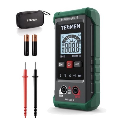 Digital Multimeter, Spannungsprüfer, 4000 Zähler, Automatik, Multimeter, Tester